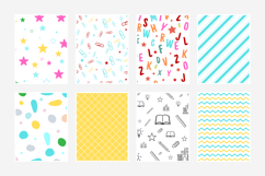 Back To School Seamless Digital Paper Product Image 4