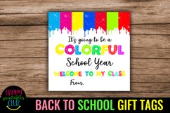 I Am So Excited First Day School Tags-Back to School Tags