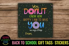 BACK TO SCHOOL GIFT TAGS STICKERS 2
