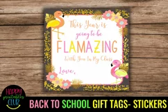 BACK TO SCHOOL GIFT TAGS STICKERS-FIRST DAY SCHOOL GIFT TAGS STICKERS