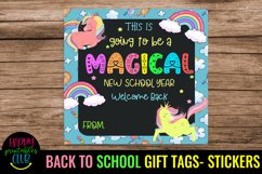 BACK TO SCHOOL GIFT TAGS STICKERS-FIRST DAY SCHOOL STICKERS GIFT TAGS