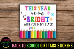 BACK TO SCHOOL GIFT TAGS STICKERS- PRINTABLE FIRST DAY OF SCHOOL GIFT TAGS STICKERS- STUDENT GIFT TAGS