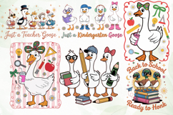 Back to school Goose Sublimation Product Image 4