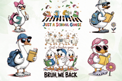 Back to school Goose Sublimation Product Image 2
