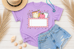 Back to School Monogram Sublimation PNG Product Image 2