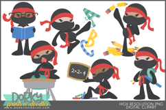 Funny Back to School Clipart Bundle Product Image 6
