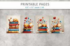 Vintage Children Illustration, antique paper Product Image 2