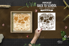 Back to School Paper Cut Design for Crafting Product Image 1