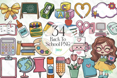 Back To School PNG Sublimation Product Image 1