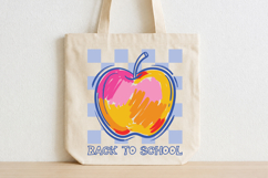 Back to School PNG Apple PNG, Sublimation Designs Product Image 3