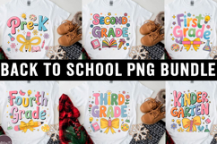Back to School Png Bundle to School Png Product Image 1