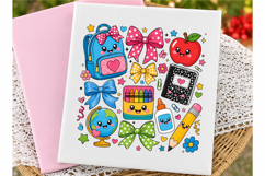 Back to School PNG, Cute School Supplies PNG Product Image 3