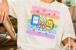Back to School PNG, Cute School Supplies Sublimation Product Image 2