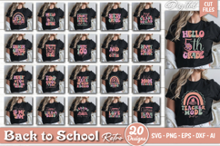 Back to School Mega SVG Bundle | Welcome Back to School SVG Product Image 4