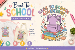 Back to School Quotes SVG PNG Collection Product Image 4