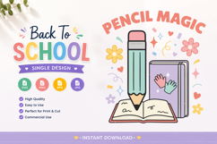 Back to School Quotes SVG PNG Collection Product Image 2