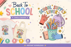 Back to School Adventure SVG | School Quote | PNG EPS JPG Product Image 1