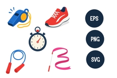 Back to School Sports Hobbies Vector Product Image 3