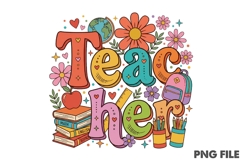 Back To School Sublimation Design Product Image 1