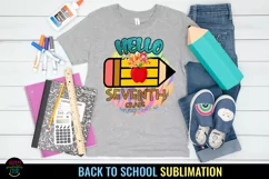 hello seventh grade I first day school shirt png I back to school sublimation
