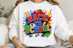Back To School Sublimation Png Product Image 3
