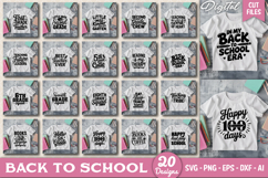 Back to School SVG Bundle | Teacher Life SVG | Reading SVG Product Image 1