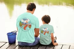 Camping SVG - Fishing Weekend - PNG DXF - Travel Sticker Product Image 2