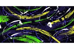 Abstract Brush Background with Sporty Style Product Image 1