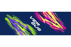 Abstract Brush Background for Sports Competition Design Product Image 1