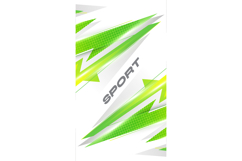Green and Grey Gradient Sport Background Product Image 1