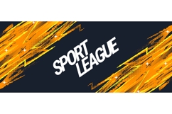 Sport Background with Orange and Yellow Brush Strokes Product Image 1