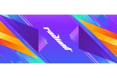 Colorful Abstract Background with Geometric Shapes Product Image 1