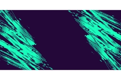Abstract Grunge Design with Green Brush Texture Product Image 1