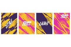 Sports Poster or Cover Design with Grunge Concept Product Image 1