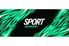 Abstract Grunge Design with Black and Green Brush Texture Product Image 1