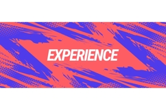 Abstract and Modern Sport Banner in Grunge Style Product Image 1