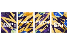 Modern Sport Poster Background Collection Product Image 1