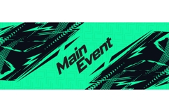 Abstract and Modern Sports Background Design Product Image 1