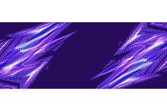 Abstract Background with Purple Dynamic Sharp Shapes Product Image 1