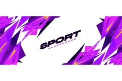 Abstract Sports Background with Sharp Purple Brush Strokes Product Image 1