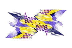 Abstract Sport Background with Colorful Brush Strokes Product Image 1