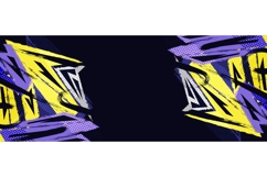 Abstract and Dynamic Sport Background with Colorful Brush Product Image 1