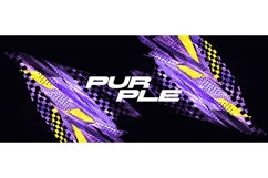 Grunge and Energetic Sport Background in Purple and Yellow Product Image 1
