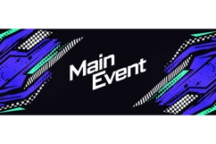 Modern and Energetic Abstract Sport Background Product Image 1