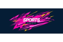 Abstract Sports Background with Grunge Pink Brush Strokes Product Image 1