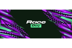 Abstract Background with Geometric Brush Strokes Product Image 1