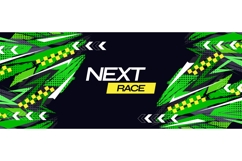 Energetic Sport Background with Green and Grey Brush Strokes Product Image 1