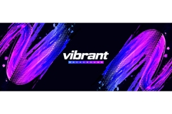 Abstract Sport Background with Colorful Grunge Brush Strokes Product Image 1