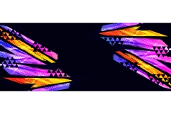 Dynamic Background with Colorful Shards and Energy Streaks Product Image 1
