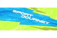 Blue and Green Sport Game Background Product Image 1
